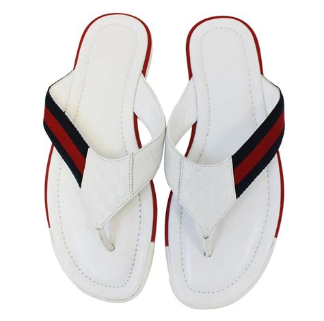 buy white gucci flip flops|gucci flip flops price.